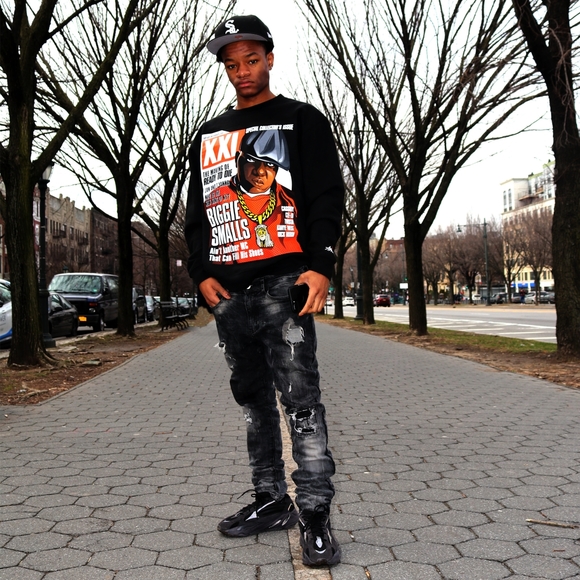 Notorious B.I.G. sweatshirt / Biggie Smalls sweatshirt - Picture 4 of 4